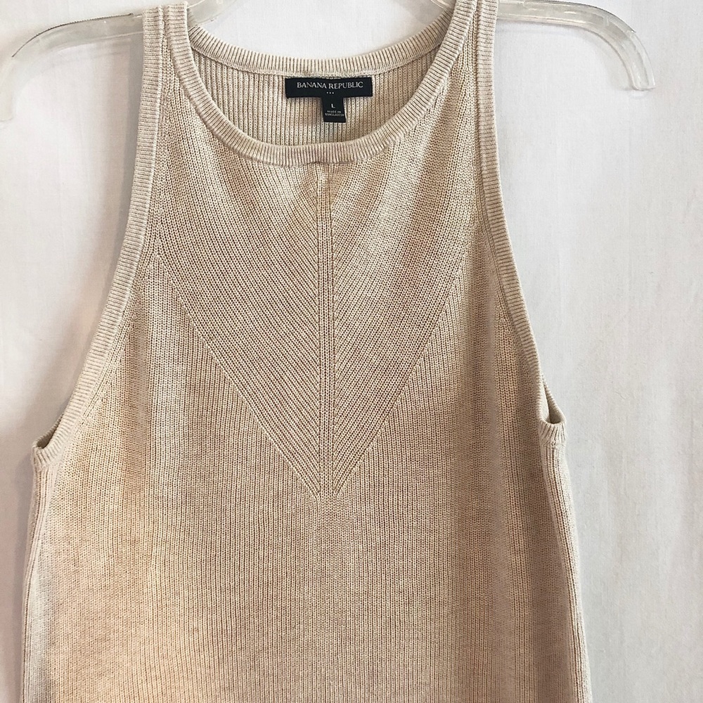 BANANA REPUBLIC tank sweater size Large